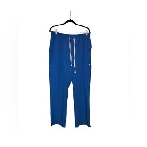 FIGS Women’s High Waisted Dowa Scrub Pants • Royal Blue • Size XL regular
